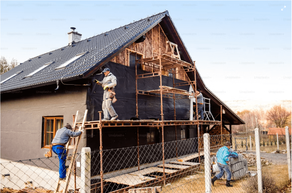 Roofing materials pallet